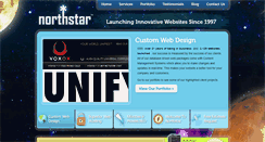Desktop Screenshot of northstarwebdesign.com